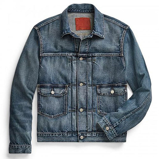 Double RL『INDIGO DENIM TRUCKER JACKET』