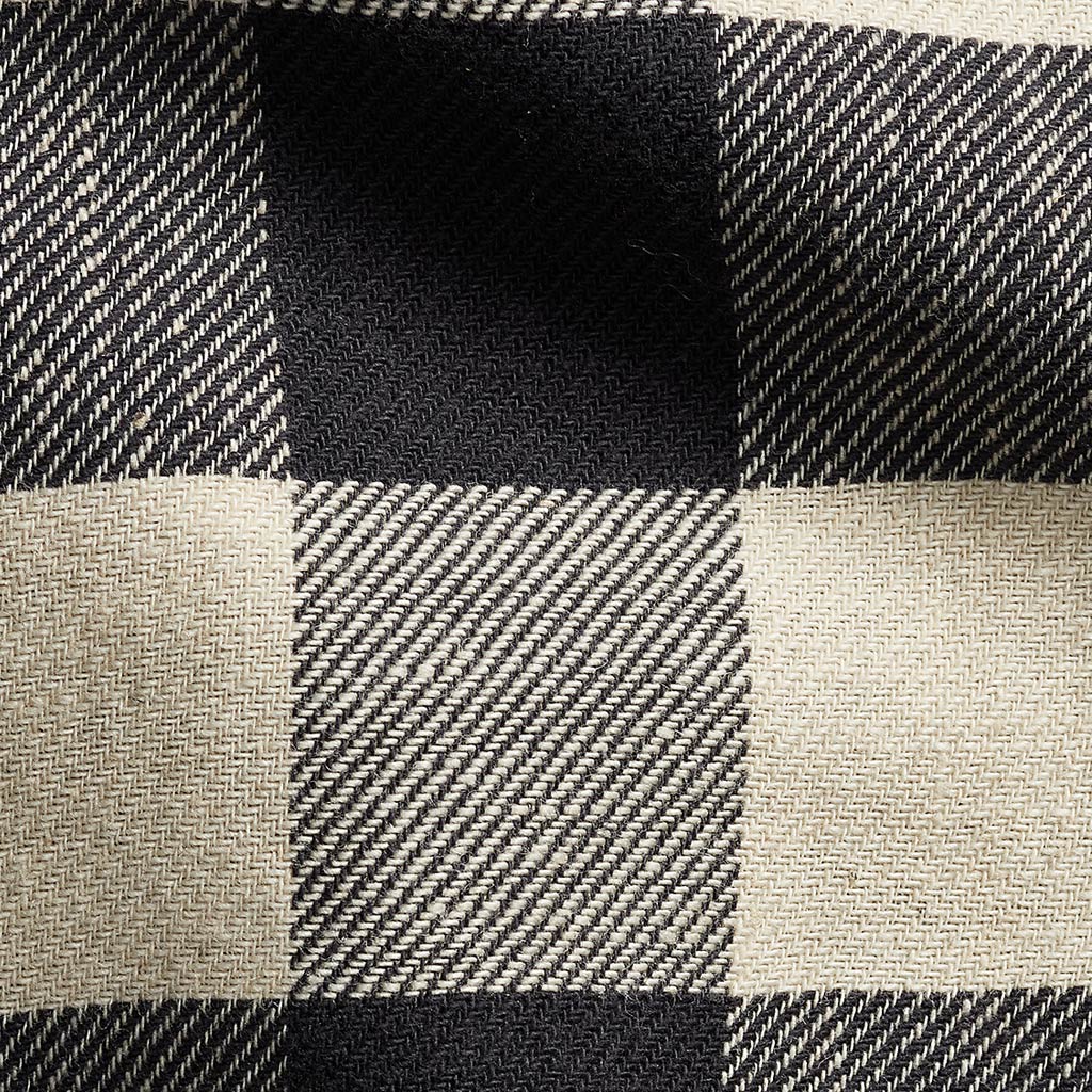 Double RL : BUFFALO CHECK TWILL WORK SHIRT (NATURAL)