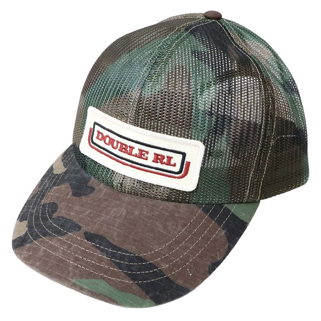 Double RL : FULL MESH TRUCKER CAP (GREEN)