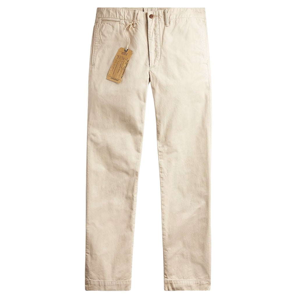 Double RL : COTTON OFFICER’S CHINO (STONE)