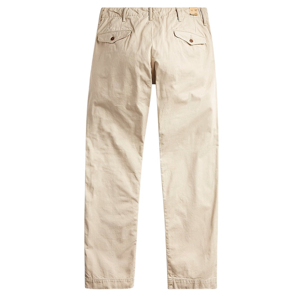 Double RL : COTTON OFFICER’S CHINO (STONE)