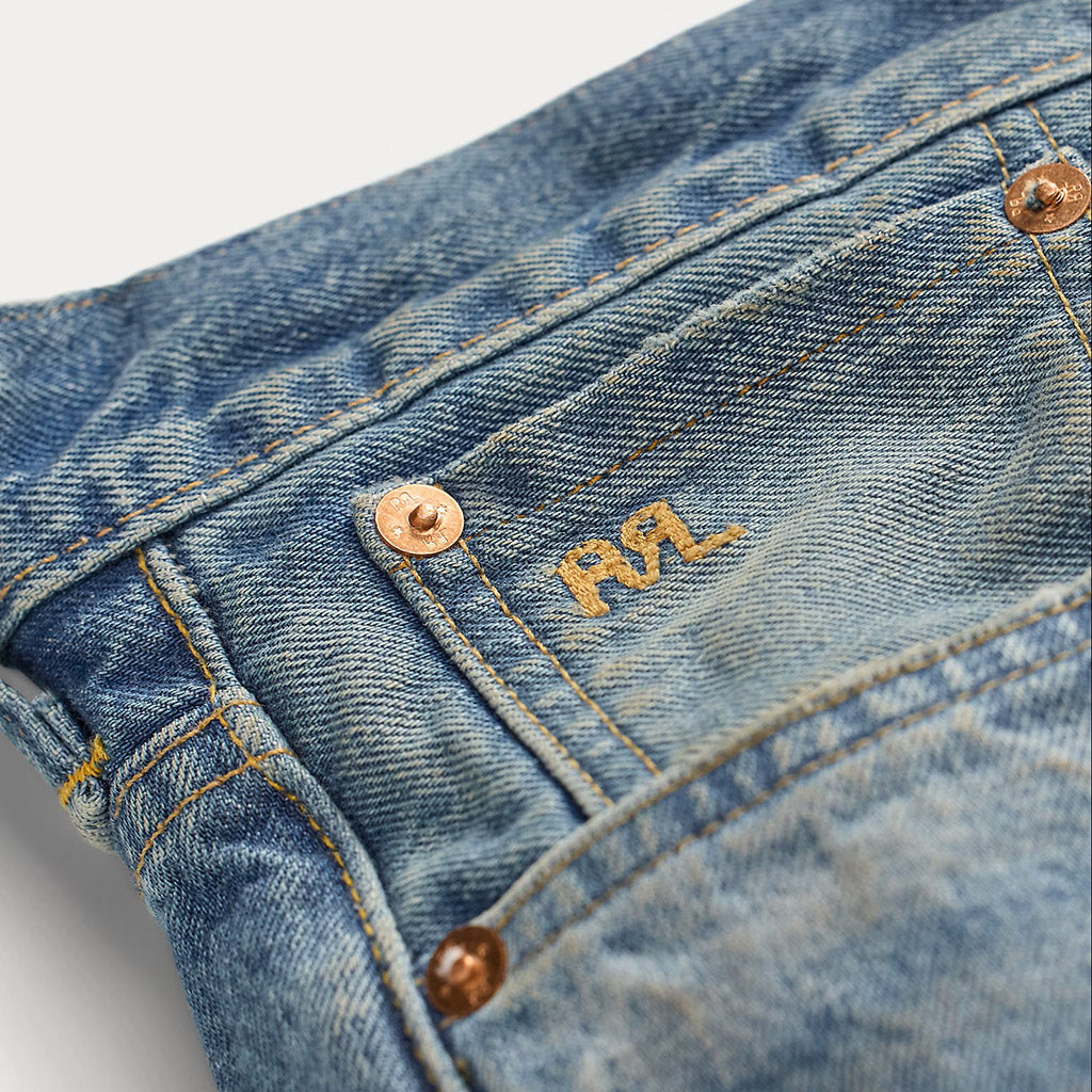 Double RL : VINTAGE 5-POCKET MIDLANDS SELVEDGE JEANS