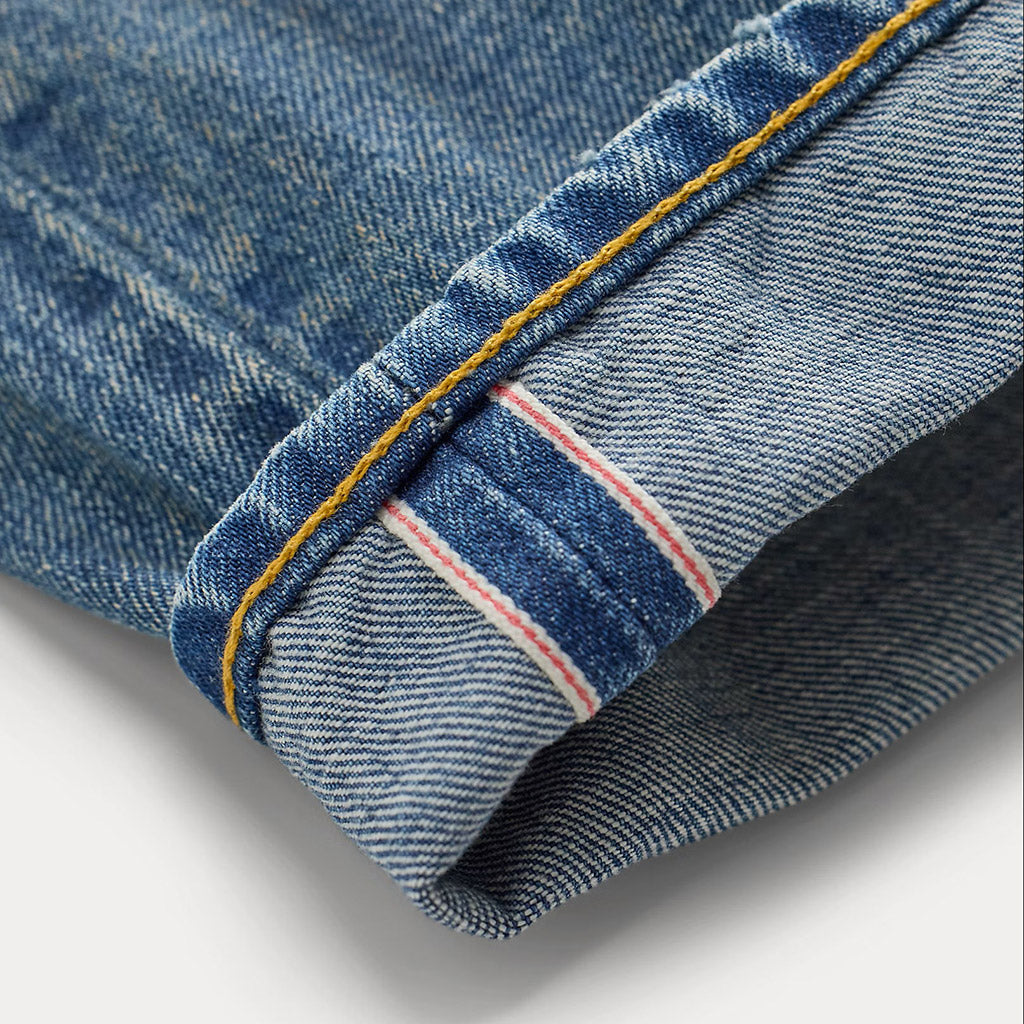 Double RL : VINTAGE 5-POCKET MIDLANDS SELVEDGE JEANS