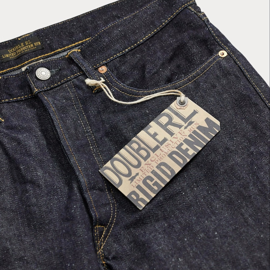 Double RL : LIMITED EDITION STRAIGHT RIGID JEAN