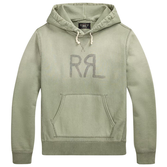 Double RL : Double RL RANCH LOGO HOODIE (FADED MINT)