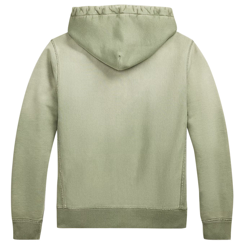 Double RL : Double RL RANCH LOGO HOODIE (FADED MINT)