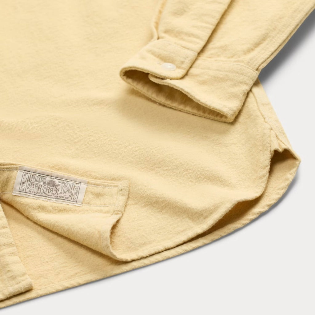 【SALE40%OFF】Double RL : BRUSHED CHAMOIS WORKSHIRT