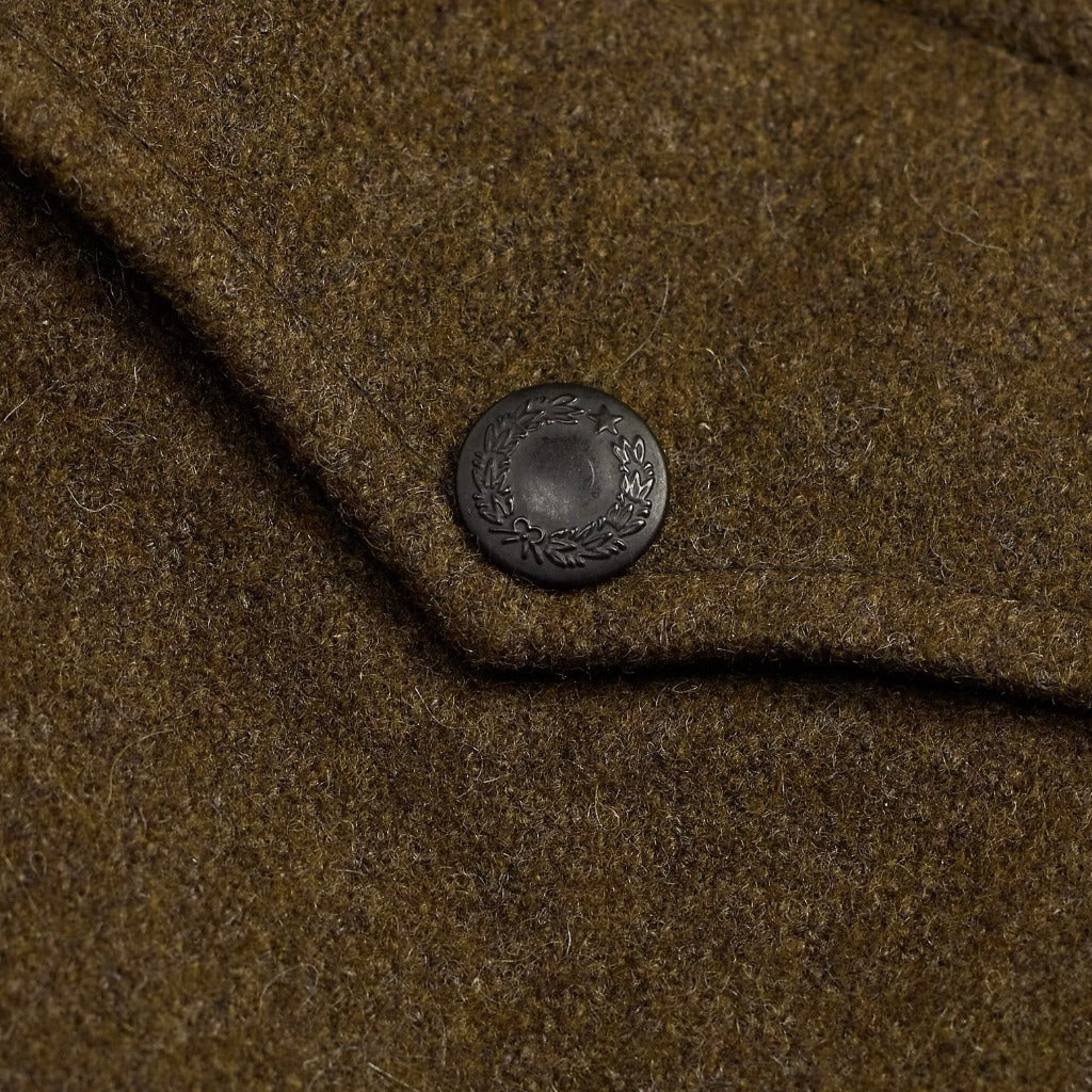 Double RL : WOOLBLEND OVERSHIRT