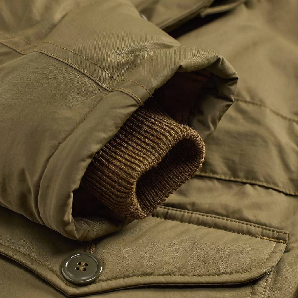 Double RL : FAKE FUR TRIM TRIM PARKA (VINTAGE OLIVE)