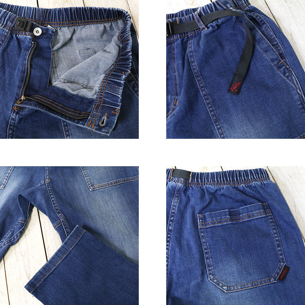 Gramicci『STRETCH DENIM LOOSE TAPERED RIDGE PANT』(DARK USED)