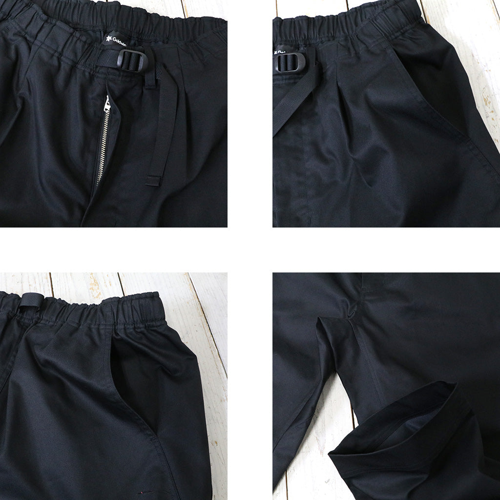 Goldwin『Twill Easy Pants』(ブラック)