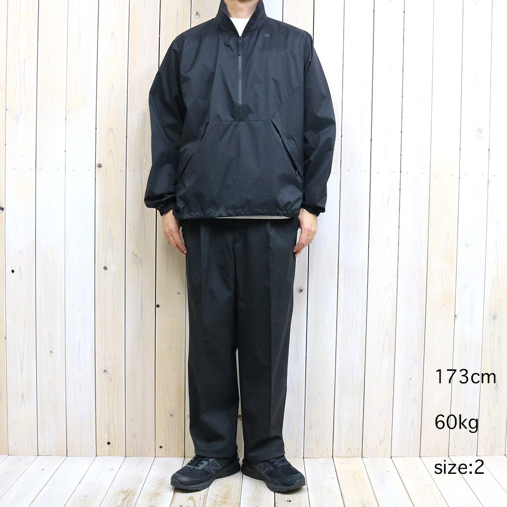 Goldwin『PERTEX EQUILIBRIUM Half Zip Jacket』(ブラック)