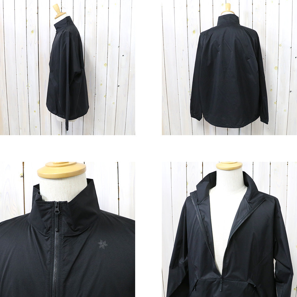 Goldwin『PERTEX EQUILIBRIUM Half Zip Jacket』(ブラック)