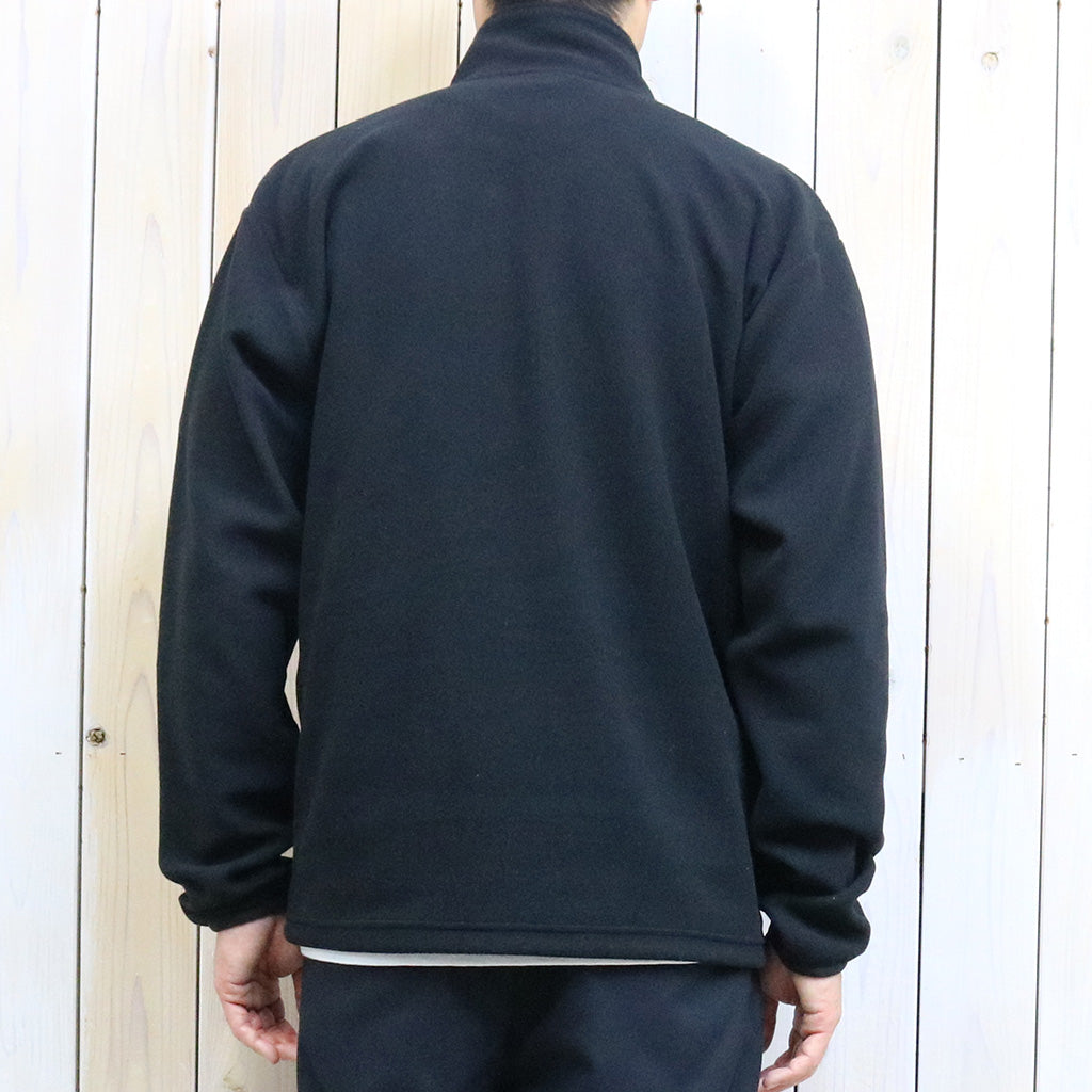 Goldwin『POLARTEC Power Stretch Half Zip Pullover』(ブラック)