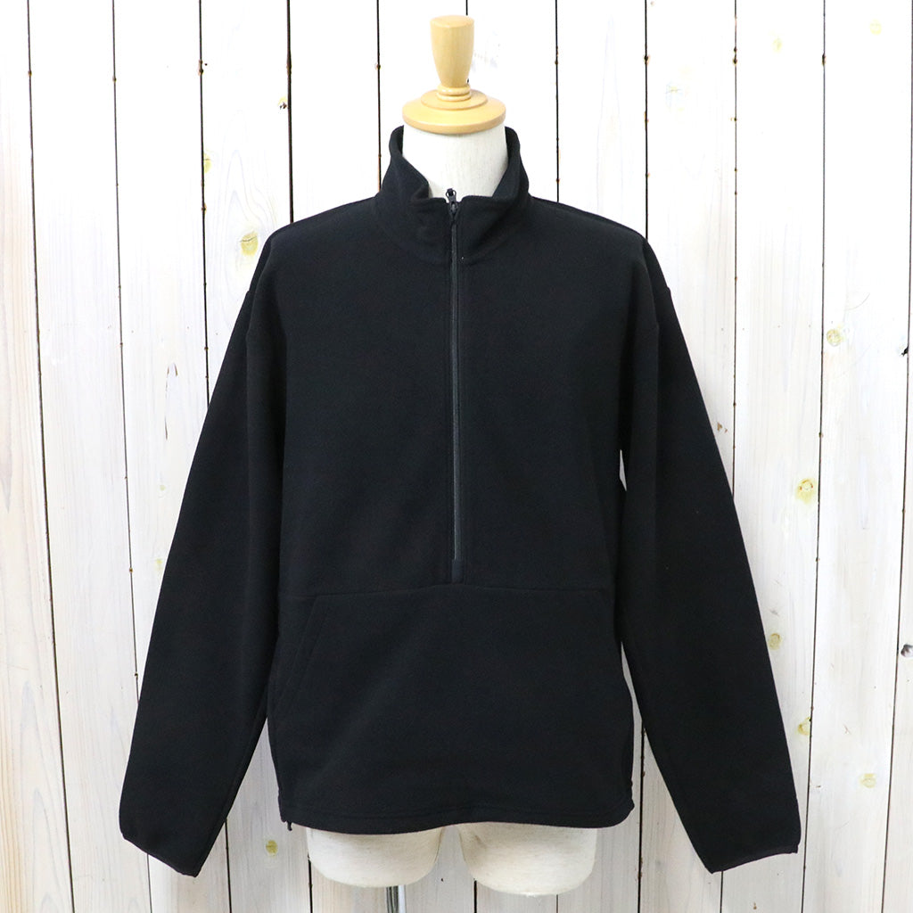 Goldwin『POLARTEC Power Stretch Half Zip Pullover』(ブラック)