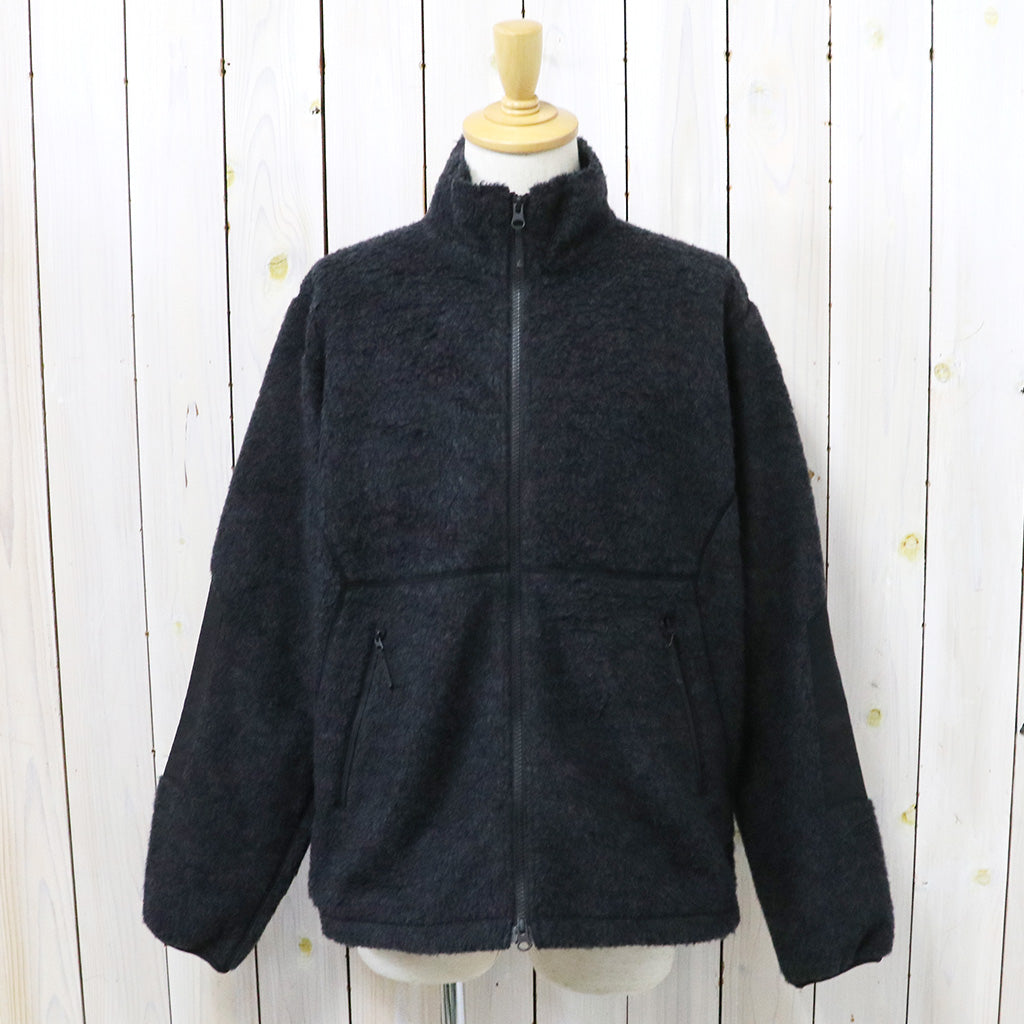 Goldwin『Wool Boa Fleece Full Zip Jacket』(ミックスチャコール)