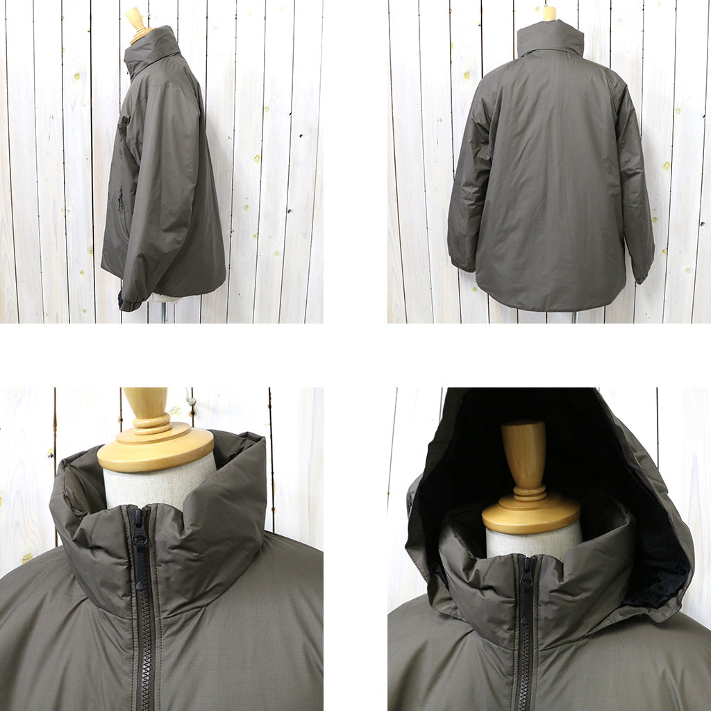 Goldwin『WINDSTOPPER BY GORE-TEX LABS Puffy Jacket』(メジャーブラウン)