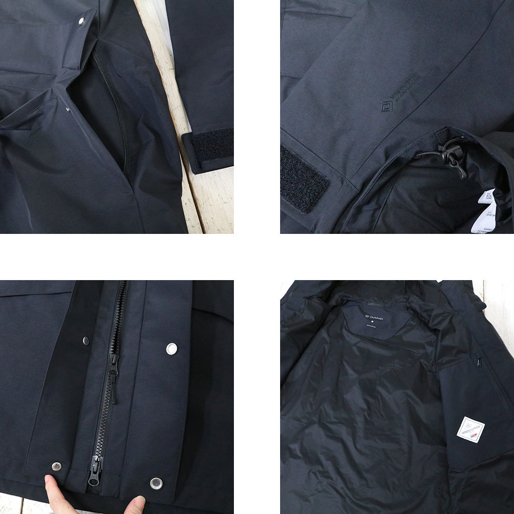 Goldwin『WINDSTOPPER BY GORE-TEX LABS Willer Jacket』(ブラック)