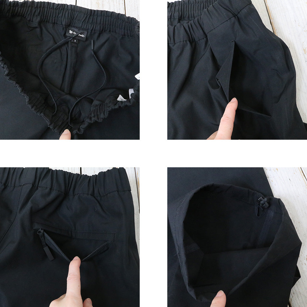 Goldwin『Hyperdense Taffeta Ultra Sonic Pants』(ブラック)