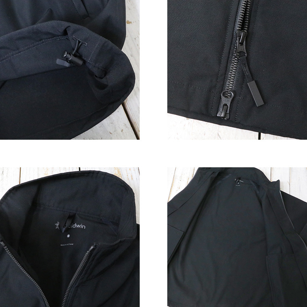 Goldwin『Hyperdense Taffeta Ultra Sonic Jacket』(ブラック)