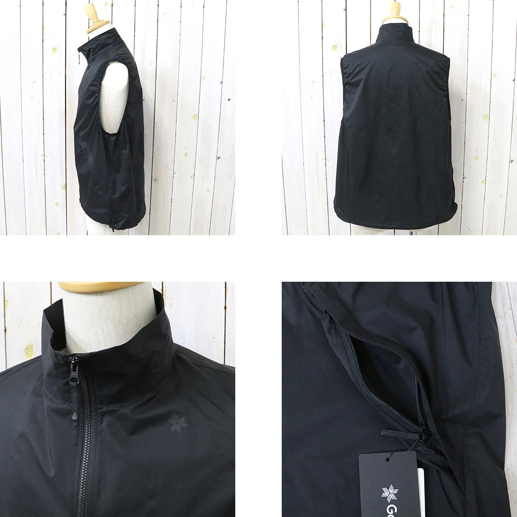 Goldwin『PERTEX EQUILIBRIUM Wind Vest』(ブラック)