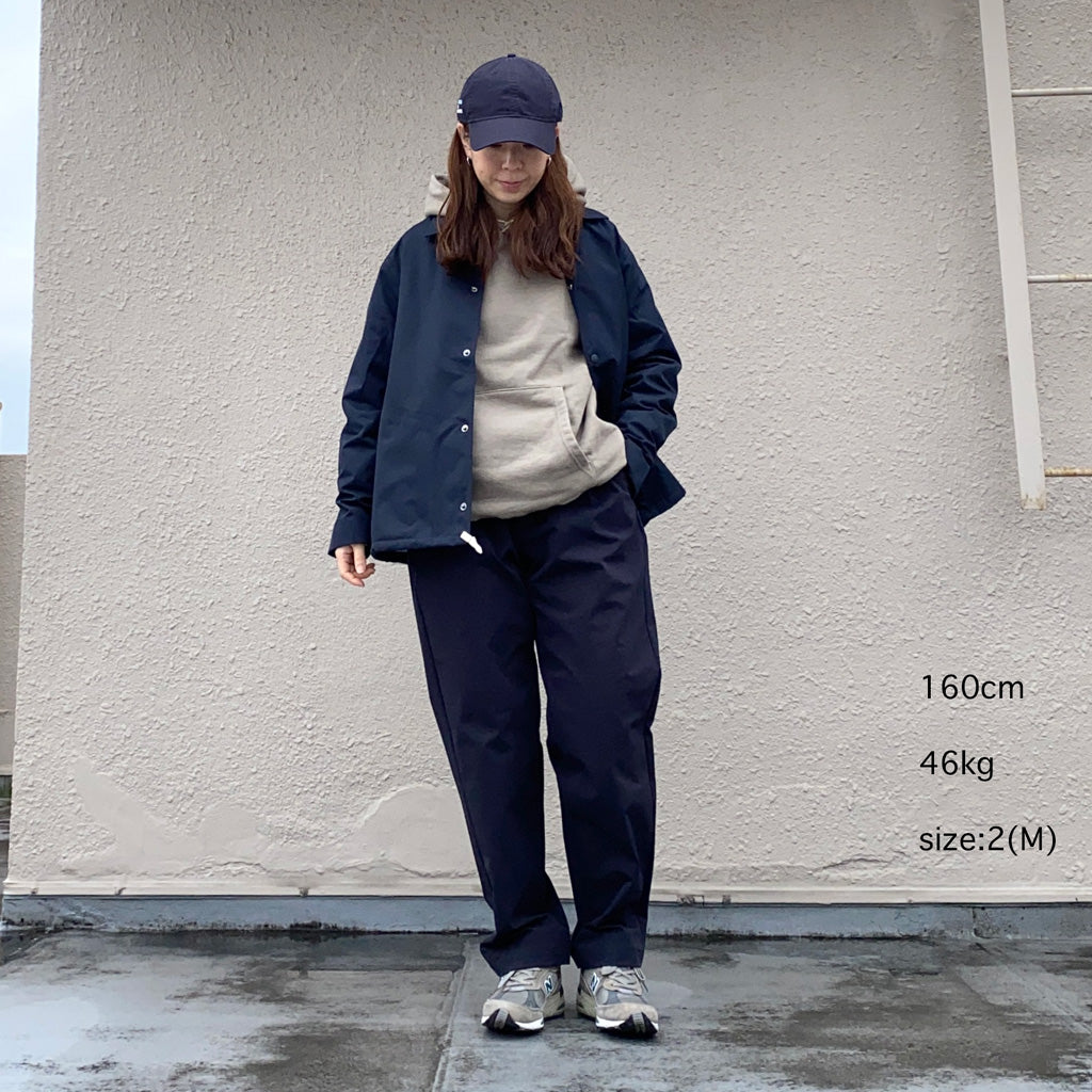 Goldwin『One Tuck Tapered Stretch Pants』(ネイビー)