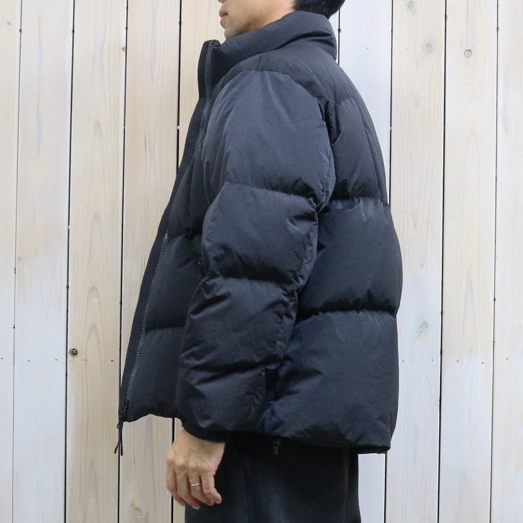Goldwin : Dope Dyed Ripple Nylon Down Jacket (ディープチャコール)