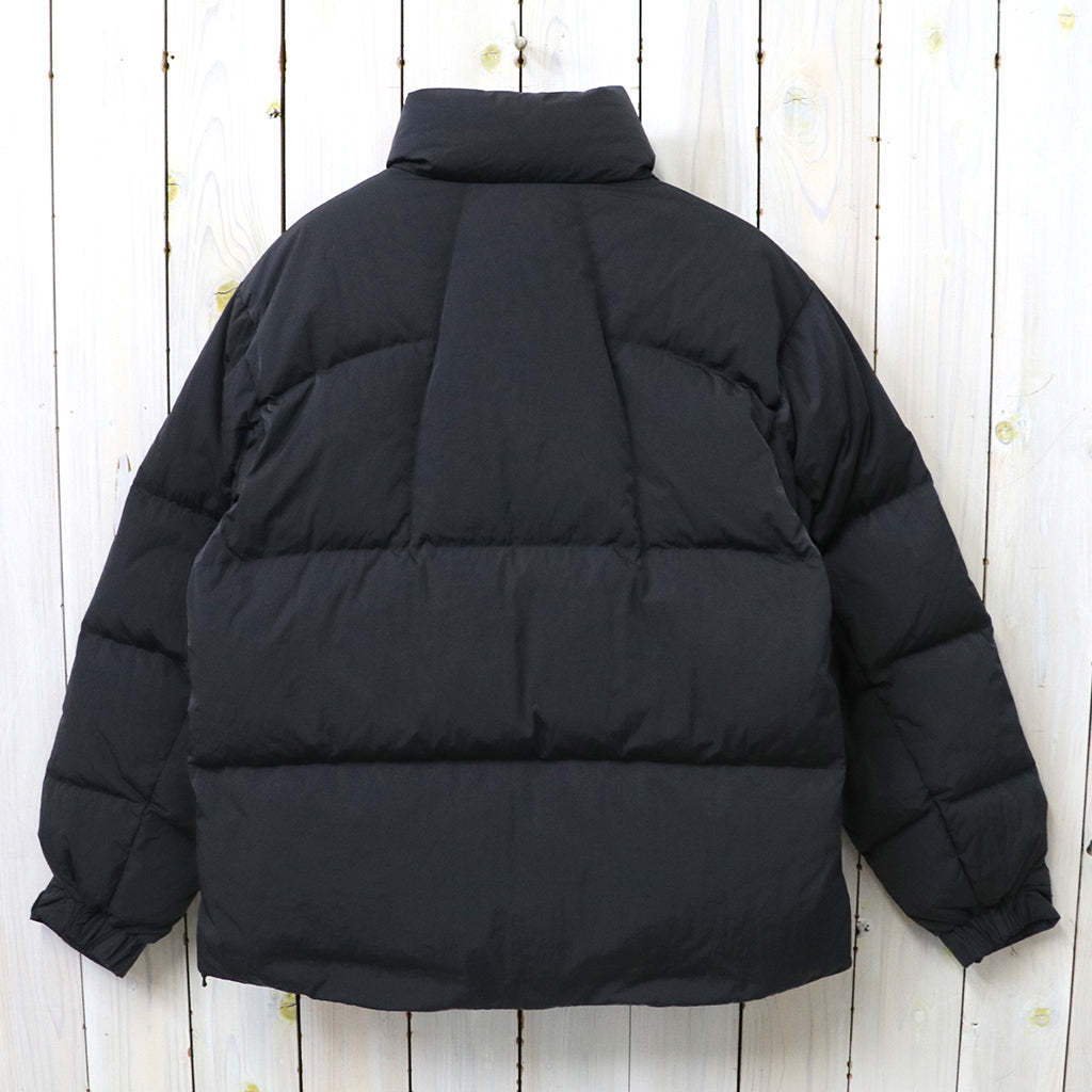 Goldwin : Dope Dyed Ripple Nylon Down Jacket (ディープチャコール)