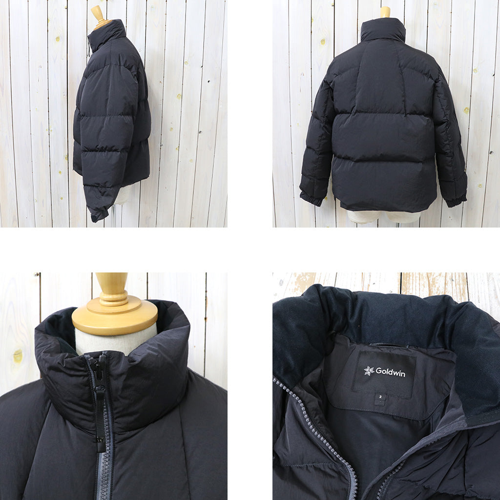 Goldwin : Dope Dyed Ripple Nylon Down Jacket (ディープチャコール)