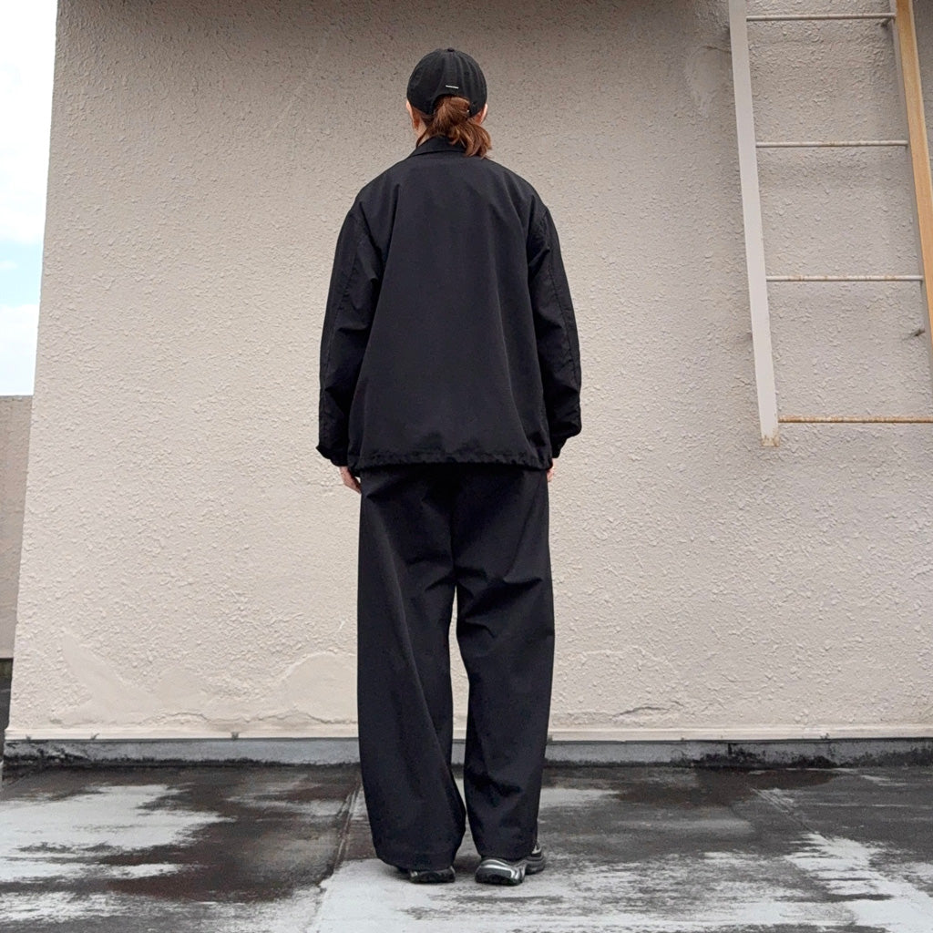 Goldwin : Baggy Straight Pants (BLACK)