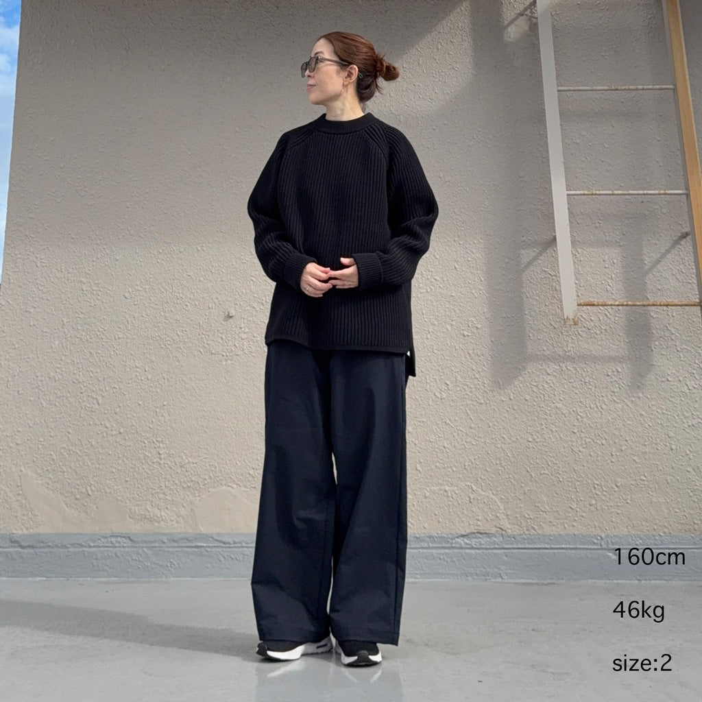Goldwin : Baggy Straight Pants (DARK NAVY)