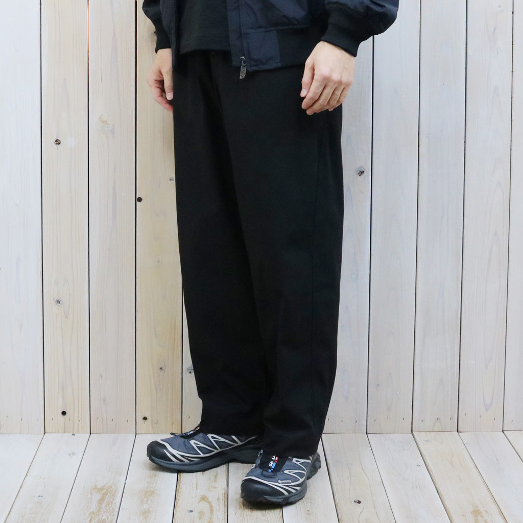 Goldwin : Relax Straight Sustenzo Twill Pants (BLACK)