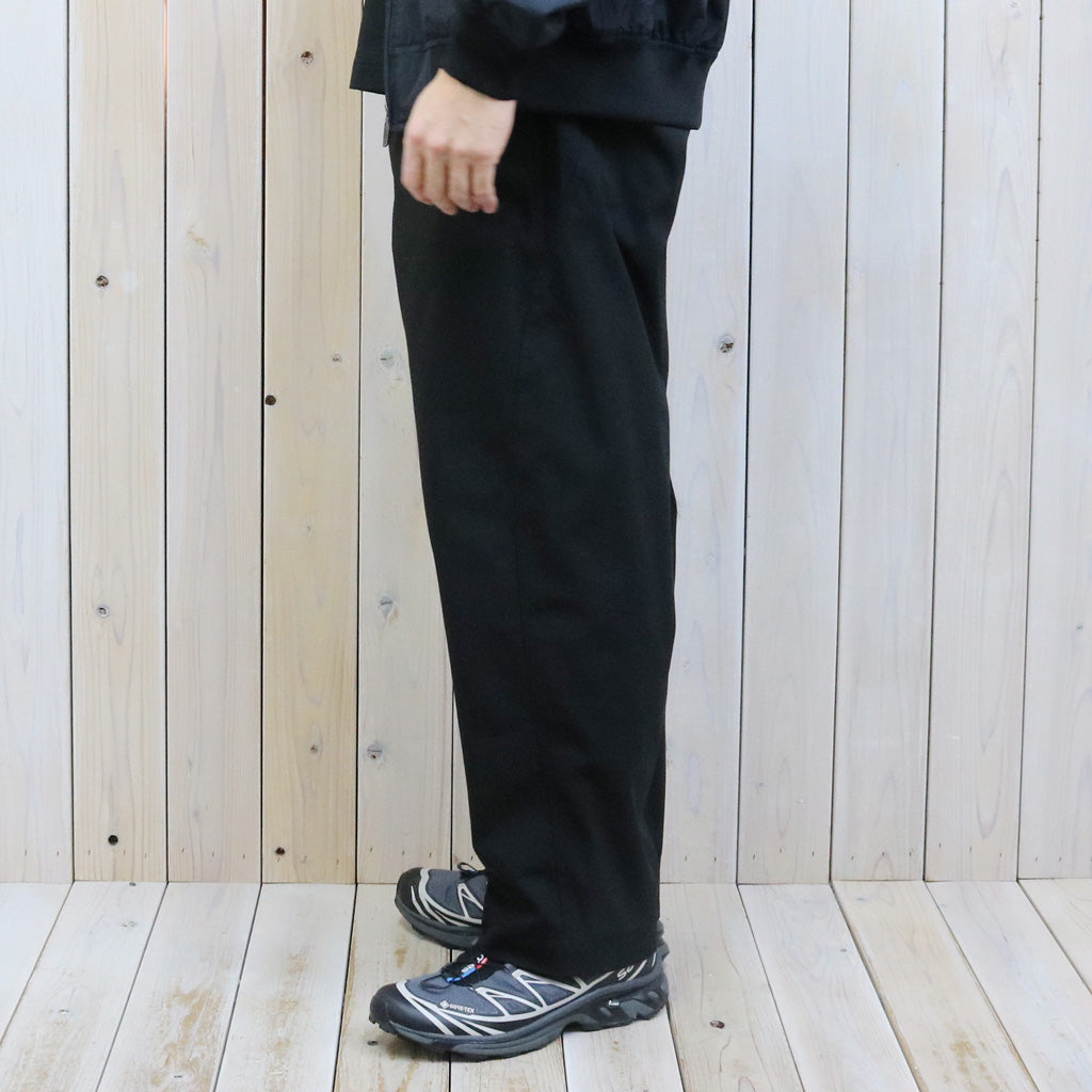 Goldwin : Relax Straight Sustenzo Twill Pants (BLACK)