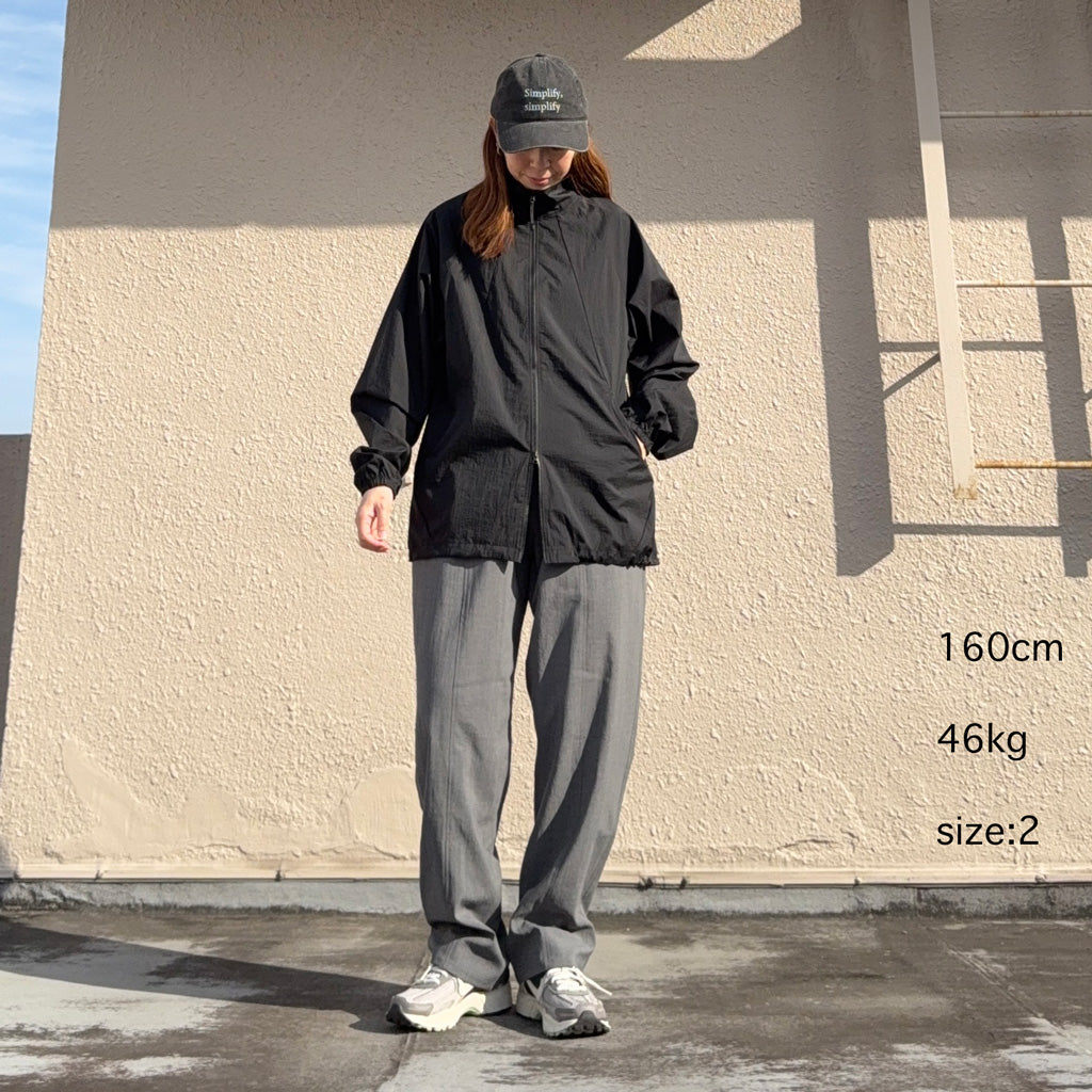 Goldwin : Sheer Nylon Wind Jacket (ブラック)