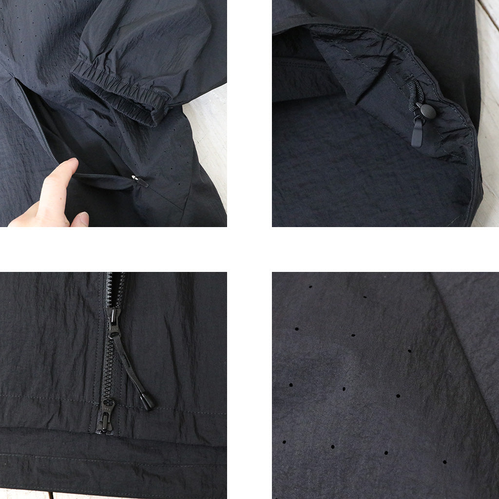Goldwin : Sheer Nylon Wind Jacket (ブラック)