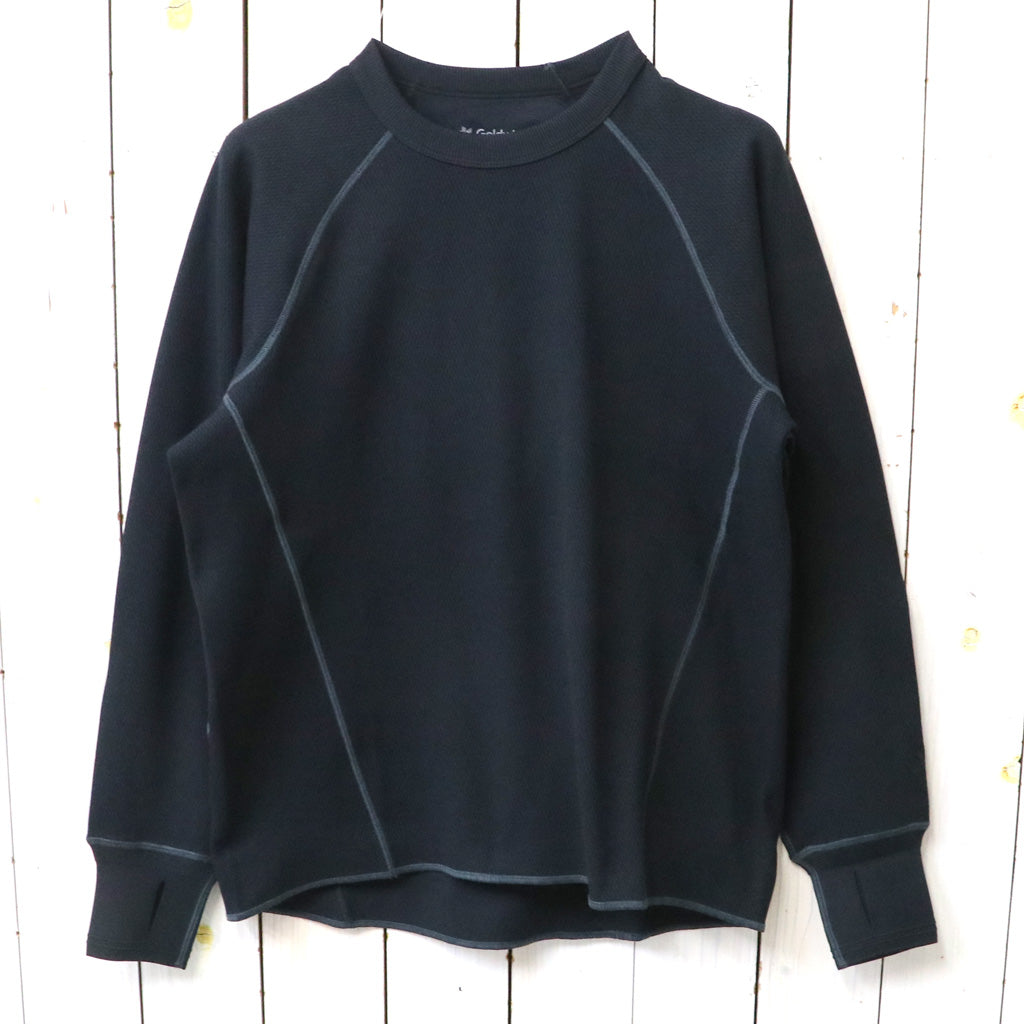 Goldwin : Flat Waffle Top (BLACK)