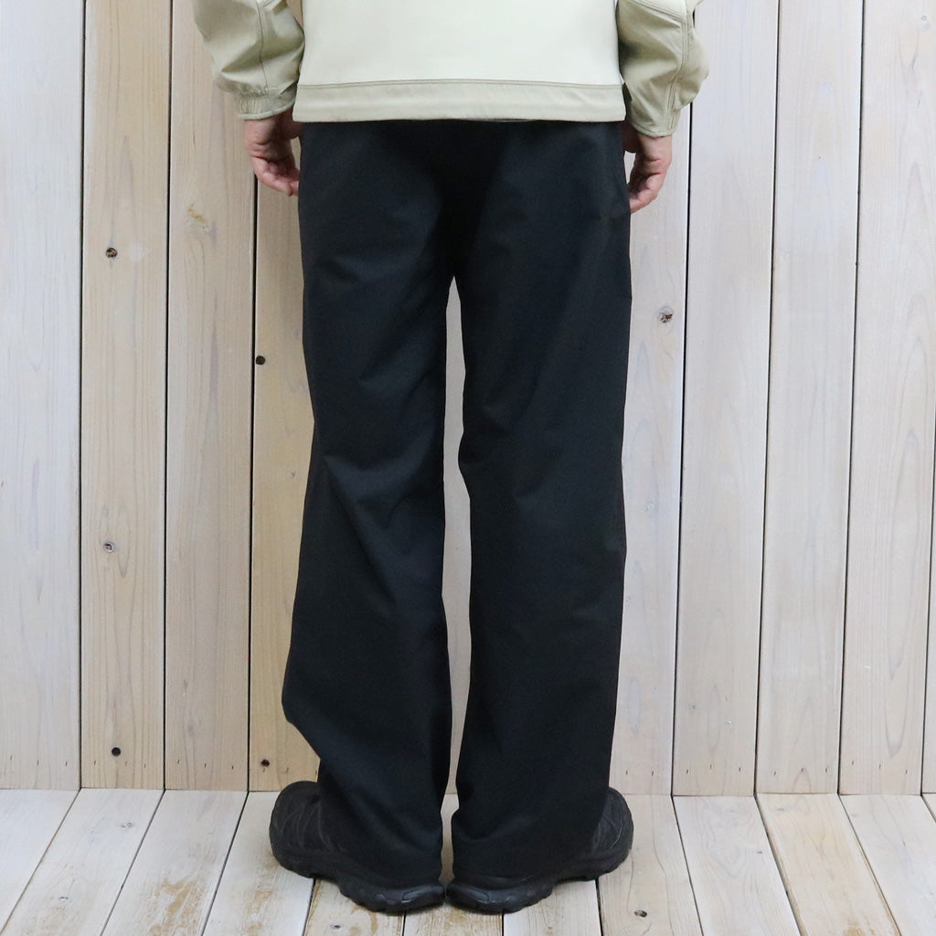 Goldwin : Wide Leg Double Weave Pants (BLACK)