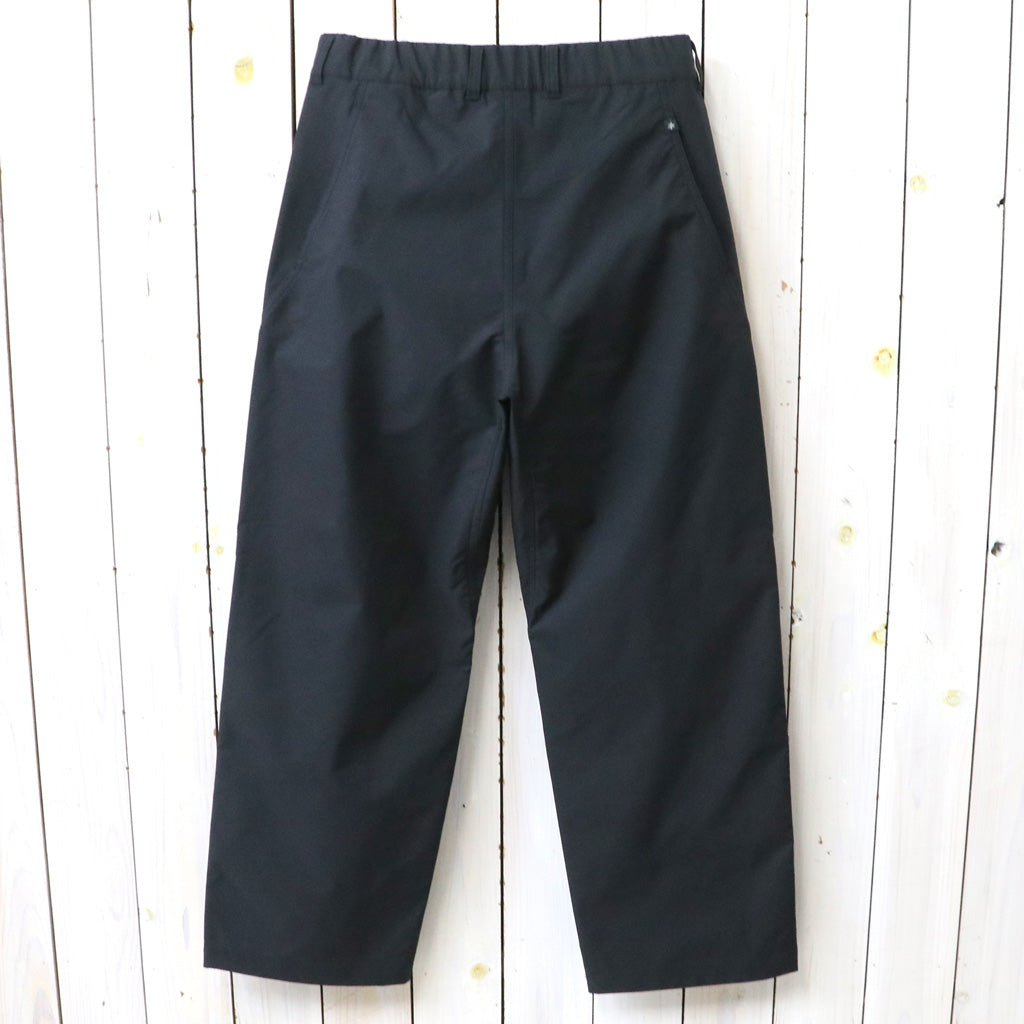 Goldwin : Wide Leg Double Weave Pants (BLACK)