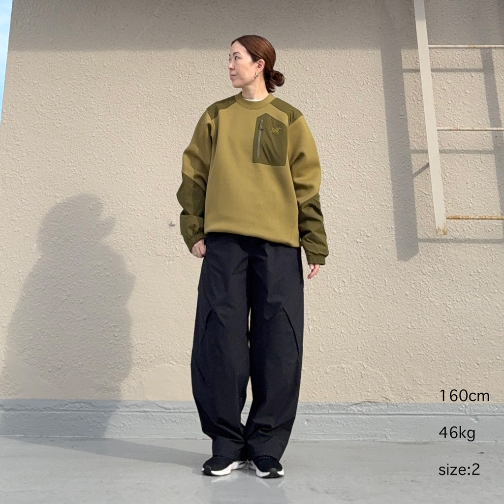 Goldwin : Pocket Double Weave Pants (BLACK)