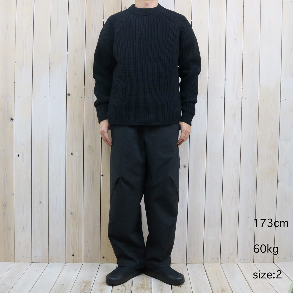 Goldwin : Pocket Double Weave Pants (BLACK)