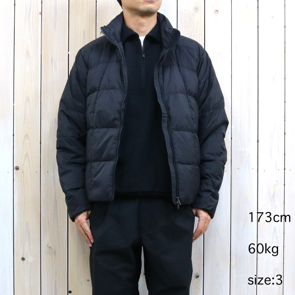 Goldwin : Gridded Down Jacket (BLACK)