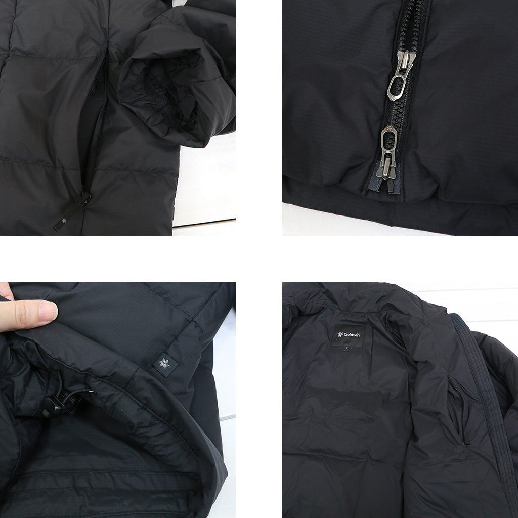 Goldwin : Gridded Down Jacket (BLACK)