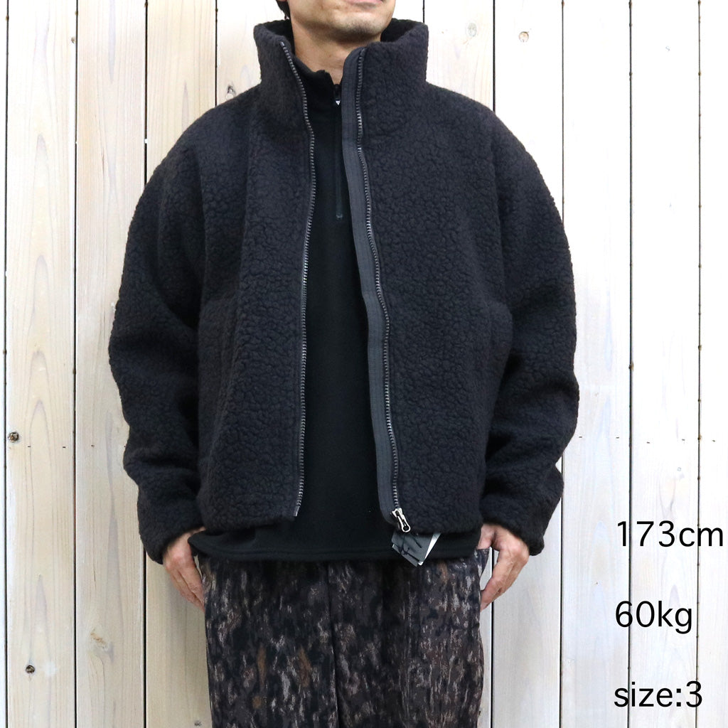 Goldwin : Deep Pile Fleece Jacket (ESPRESSO)