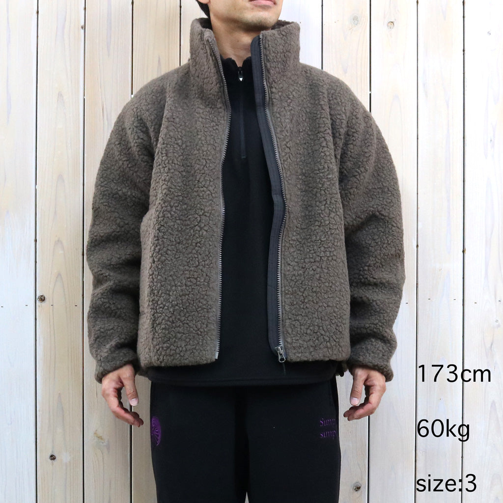 Goldwin : Deep Pile Fleece Jacket (MOREL)