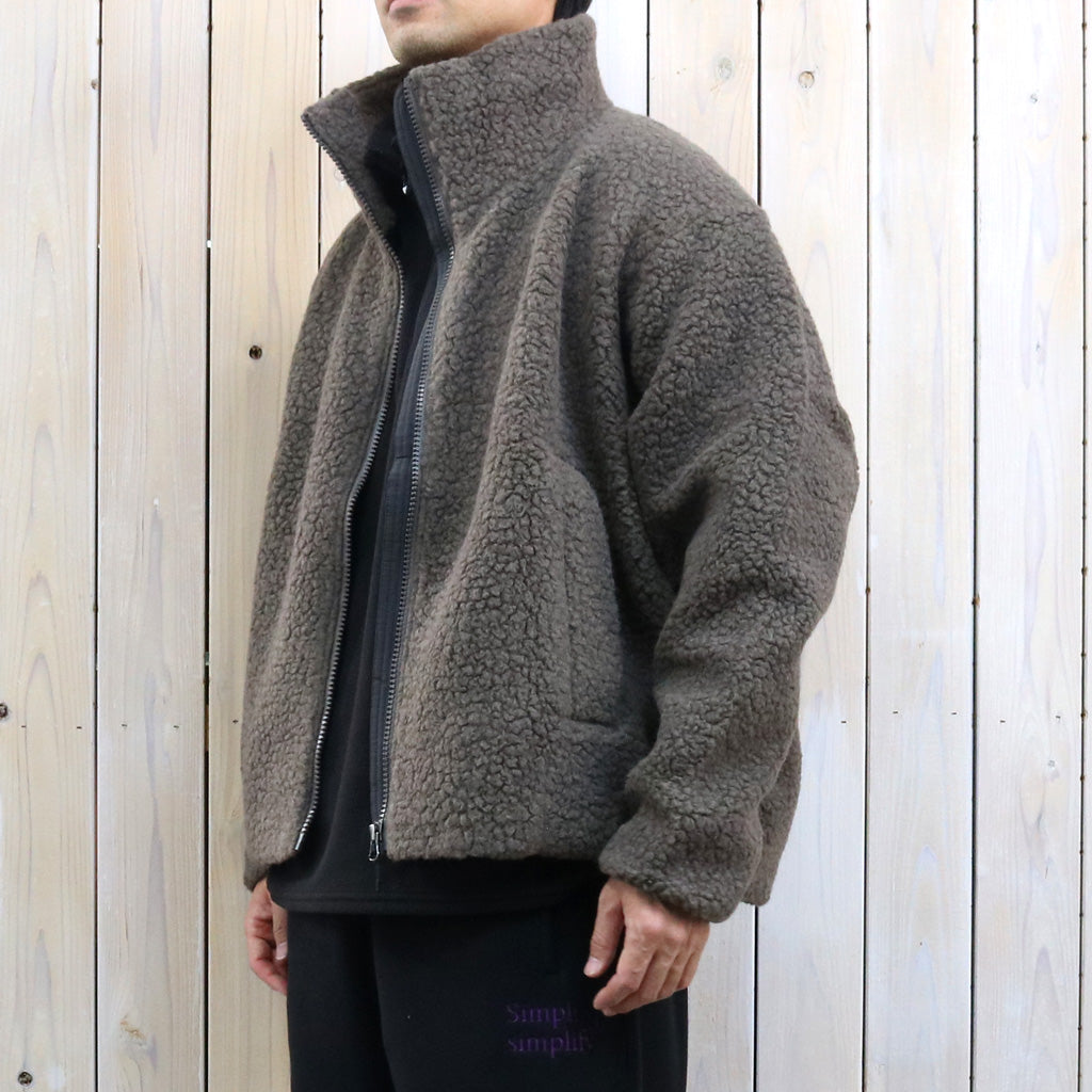 Goldwin : Deep Pile Fleece Jacket (MOREL)