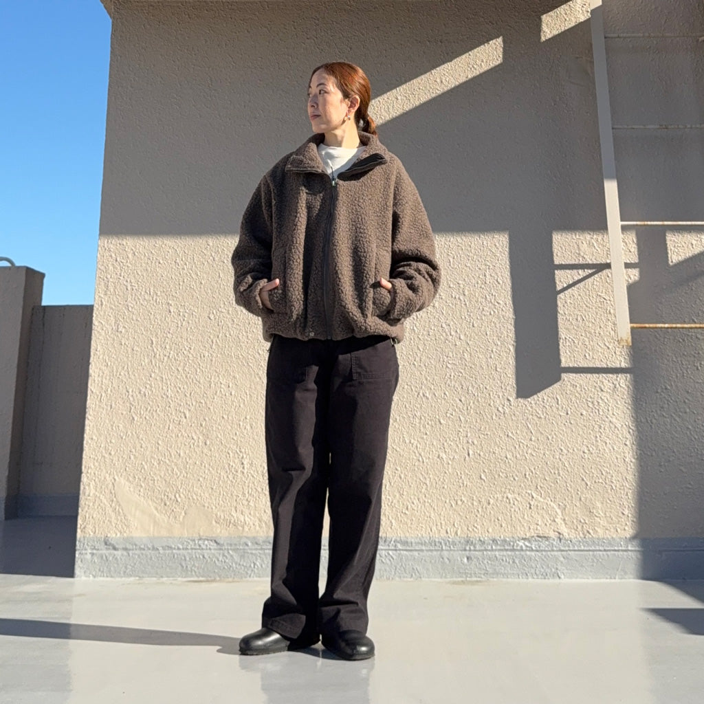 Goldwin : Deep Pile Fleece Jacket (MOREL)