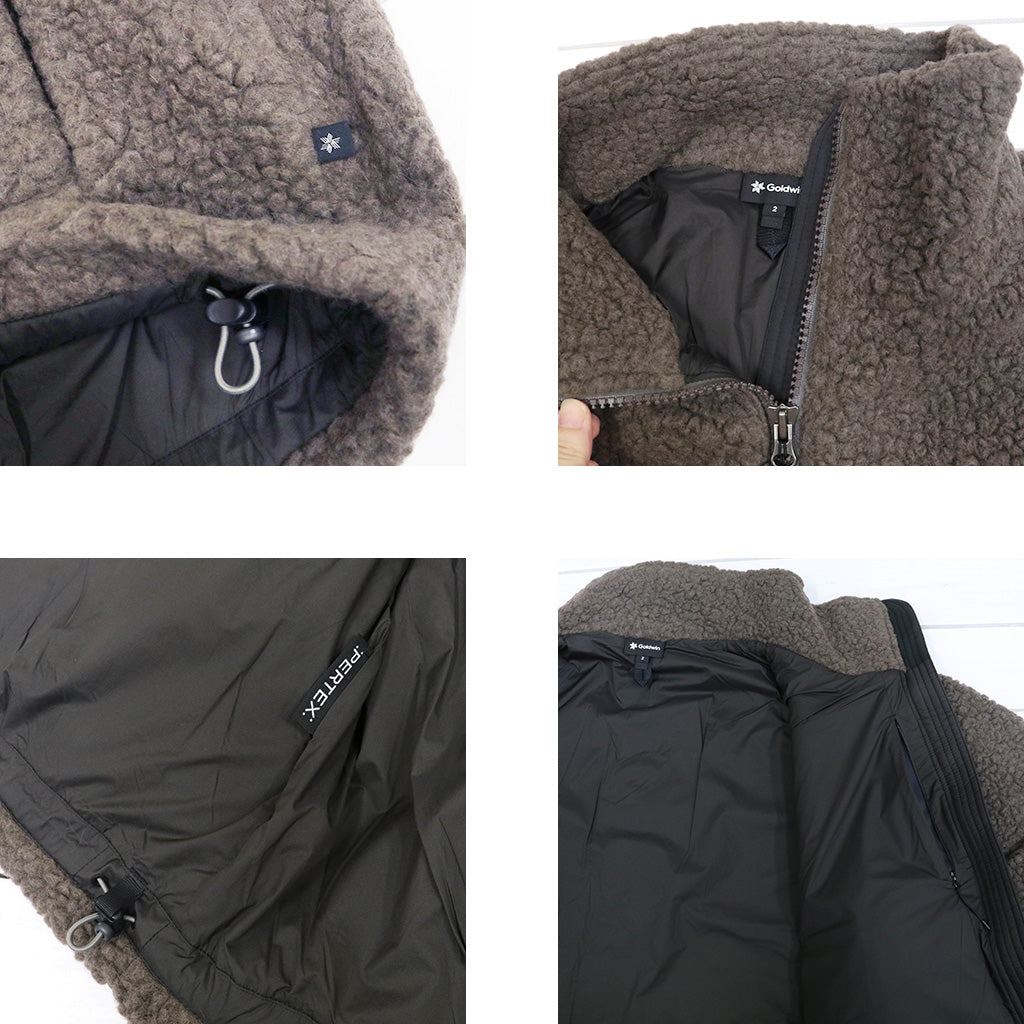 Goldwin : Deep Pile Fleece Jacket (MOREL)