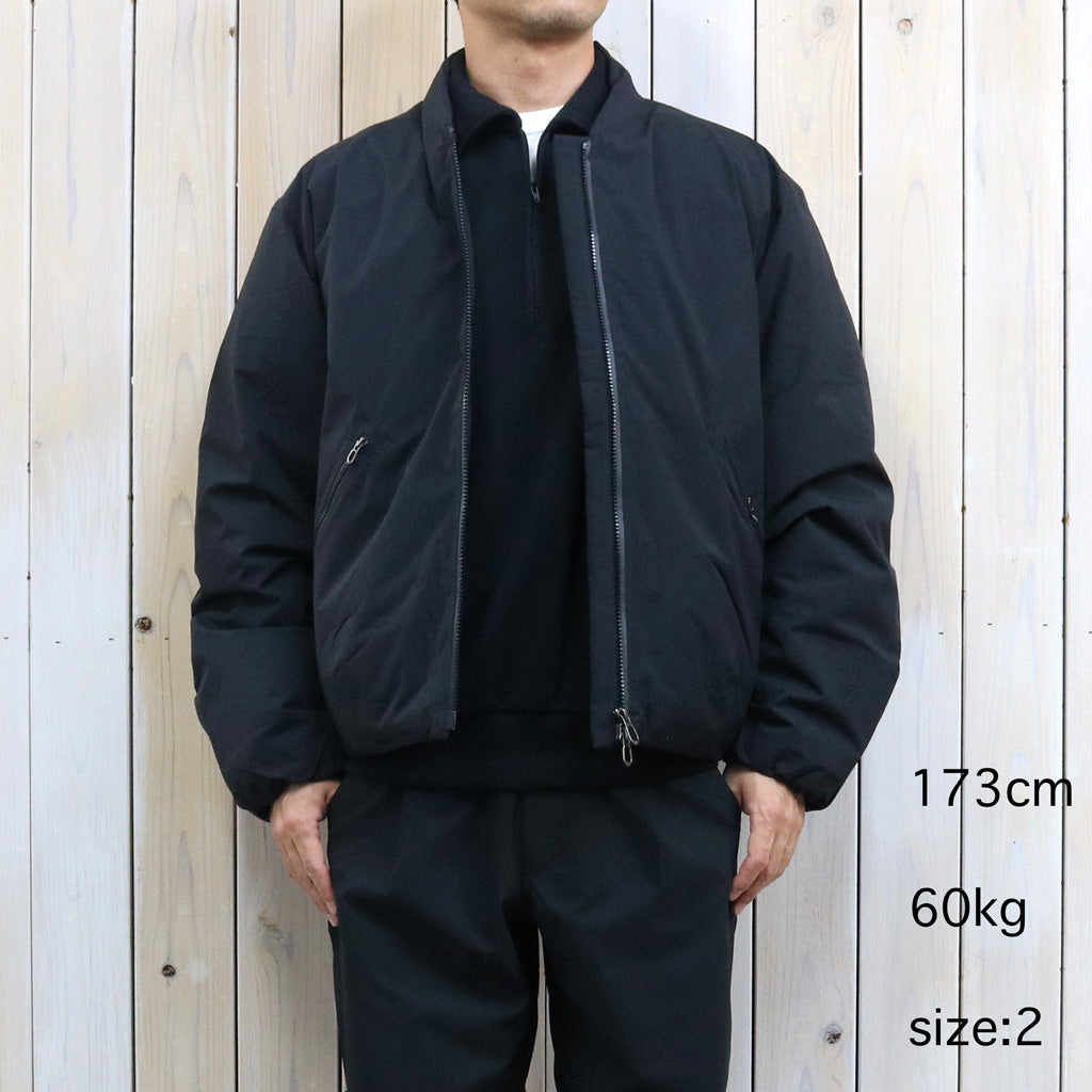 Goldwin : WINDSTOPPER Triangular Down Jacket (BLACK)