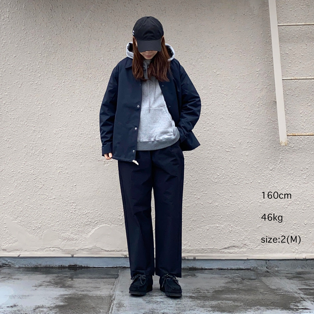 Goldwin『One Tuck Tapered Ankle Pants』(ブラック)