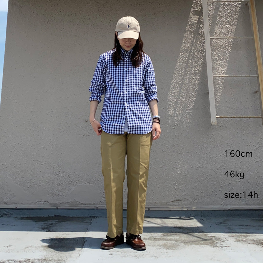 INDIVIDUALIZED SHIRTS『BIG GINGHAM CHECK-Limited』(NAVY)